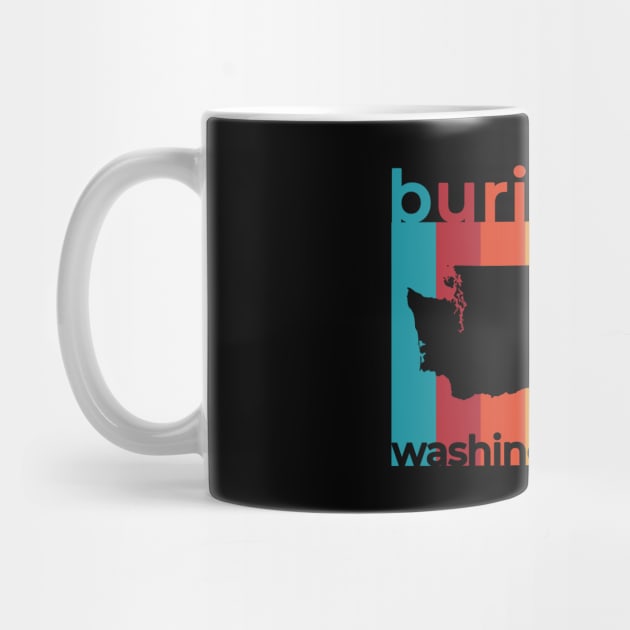 Burien Washington Retro by easytees